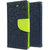 Hupshy Vivo V7 Plus Flip Cover / Premium Luxury Slim Artificial Leather Case for Vivo V7 Plus / Wallet Case for Vivo V7 Plus - Blue