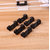 20 Pcs Self-Adhesive Cable Clips Organizer Drop Wire Holder Cord Management System (Black)