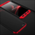 3 In 1 Red Black Back Case Cover For Redmi 5