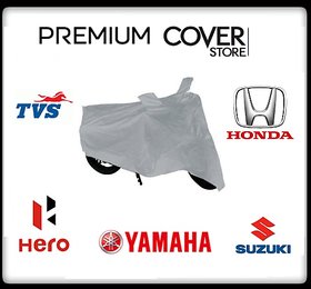 New Universal Hero Pleasure Scooty Body Cover With Mirror Pockets - Custom Fit