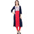 Fabster Women's smart fit  straight multi Color Kurti.
