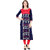 Fabster Women's smart fit  straight multi Color Kurti