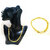 Charming Jewelry Latest Designer 18K Gold Plated Bhaiya Bhabhi Chain Bracelet Combo Set