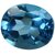 Natural Blue Topaz Stone 3.25 Ratti (3 carats) Rashi Ratna  Origional and Certified by GEMOLOGICAL LABORATORY OF INDIA (GLI) Precious Gemstone Unheated and Untreated Top Quality Gems for Astrological Purpose