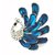 Vorra Fashion Cubic Zirconi Blue Color Beautiful Peacock Design Brooch For Girl's