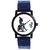 idivas 10 Blue Synthetic Strap White Dial Analog Watch For Men 6 MONTH WARRANTY