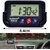 All In One Mini Digital LCD Alarm Table Desk Car Vehicle Dashbord Clock With Calendar Timer Stopwatch