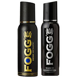 fogg fresh aromatic and marco deodorant for man (pack of 2)