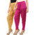 Buy That Trendz Women's Cotton Viscose Lycra Patiyala Salwar Harem Bottoms Patiala Pants Dark Skin Rani Pink Combo Pack of 2