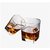 Being Creative Crystal Whisky Party Designer  Clear Set of 6 of 185 ml Whisky Glasses