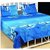 Choco Creation Blue Whale double bedsheet withÂ  2 pillow covers