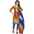 Drapes Women's Multicolor Cotton printed Dress Material (Unstitched)