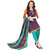 Drapes Women's Purple Cotton printed Dress Material (Unstitched)