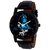 idivas 10 MAHADEV Black Strap Anlog Watch For Boy And Men