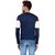 PAUSE Black Solid Cotton Slim Fit Full Sleeve Men's Cardigan T-Shirt