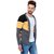 PAUSE Black Solid Cotton Slim Fit Full Sleeve Men's Cardigan T-Shirt