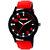 Assured Red Strap Watch For Men