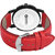 Assured Red Strap Watch For Men