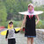 Tech Gear Creative Plastic Rain Hat Cap Coat Raincoat Women Men Children Universal Hat Umbrella