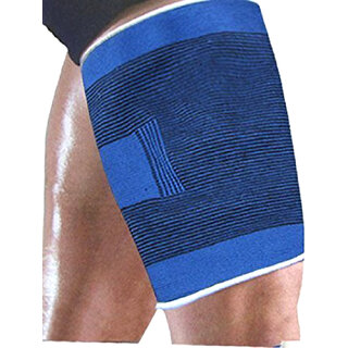                       2 X Thigh Support Guard Brace Sports Injuries Gym Protect Exercise -01                                              