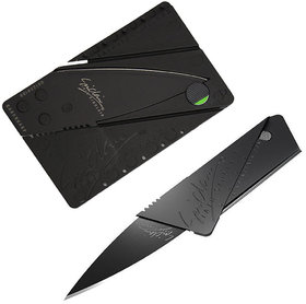Buy1 Get 1 -Credit Card  size pocket knife -Personal safety, camping tool