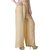 Women Daily wear Skin /Gold colour of palazzo pant or sharara or   trousers