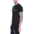 Urbano Fashion Men's Green & Black Printed Half Sleeve Cotton T-Shirt