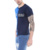 Urbano Fashion Men's Blue & Navy Blue Printed Half Sleeve Cotton T-Shirt