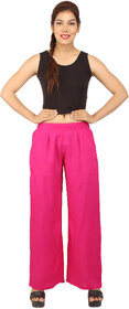 CHINMAYA Regular Fit Women's Pink Trousers