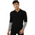 Campus Sutra Men's Black Casual Shirt