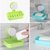 Plastic Suction Cup Holder Bathroom Shower Soap Dish Home Travel Soap Holder 1pcs