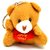 Faynci I Love You Multicolor Cute Teddy Bear Key Chain for Friendship and valentine day Gift