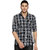 Campus Sutra Men's Black Casual Shirt