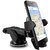 Tech Gear Universal Car Mobile Holder/Car Mount Long Neck 360 Rotation with Ultimate Reusable Suction Cup for Car Dash