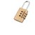 Buy 1 Get 1 Free! 3 Digit Metallic Number Lock Small Bag Lock Travel Lock Luggage Re-Settable Password Locks Combination