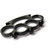 Black Head Design Knuckle Punch Duster for Martial Arts and Self Defence Only