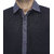 Paul Jackson Men's Solid Casual Shirt(pj-01-blk-gray)