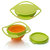 Gkart Revolving Lunch Box 360 Degree Rotates (Baby Bowl - Green) 1 Containers Lunch Box  (360 ml)