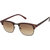 Arzonai Ultimate Clubmaster Shape Brown-Brown UV Protection Sunglasses For Men & Women [MA-094-S11 ]