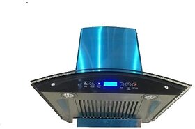 CHIMNEY AUTO CLEAN KITCHEN CHIMNEY TOUCH CONTROL WITH BAFFLE FILTER 60CM 1200 M3/H