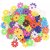 iDream 150pcs 2.3cm Multicolour Interlocking Snowflakes Model Building Block Creative Educational Toy for Kids