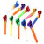 Set of 10 Blowers Blowouts Whistles Birthday Noisemaker Kids Toy Party Supplies