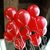 Red Balloons, Metallic Red Balloons, Party Balloons, Pack of 50 Metallic Balloons