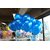 Blue Balloons, Metallic Blue Balloons, Party Balloons, Pack of 50 Metallic Balloons