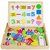 Shribossji Wooden Writing Puzzle Box Magnetic Number Learning Board Educational Play Set For Kids - Number Pattern
