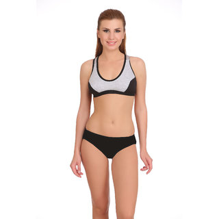 sports bra panty set