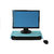 Skycandle Compact Multi-Function Portable Monitor Stand/Desktop Stand - Green Color