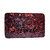 Rose Red with Dark Black  Clutch for the Women who loves Parties