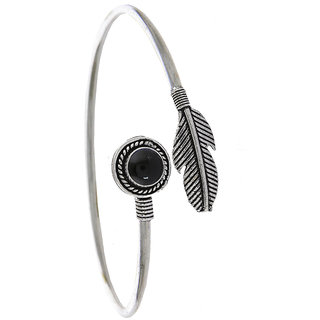 Anuradha Art Black Colour Absolutely Designer Styliah Hand Bracelets Kada For Women Girls