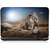 VI Collections LION ON MOUNT PRINTED VINYL Laptop Decal 15.5